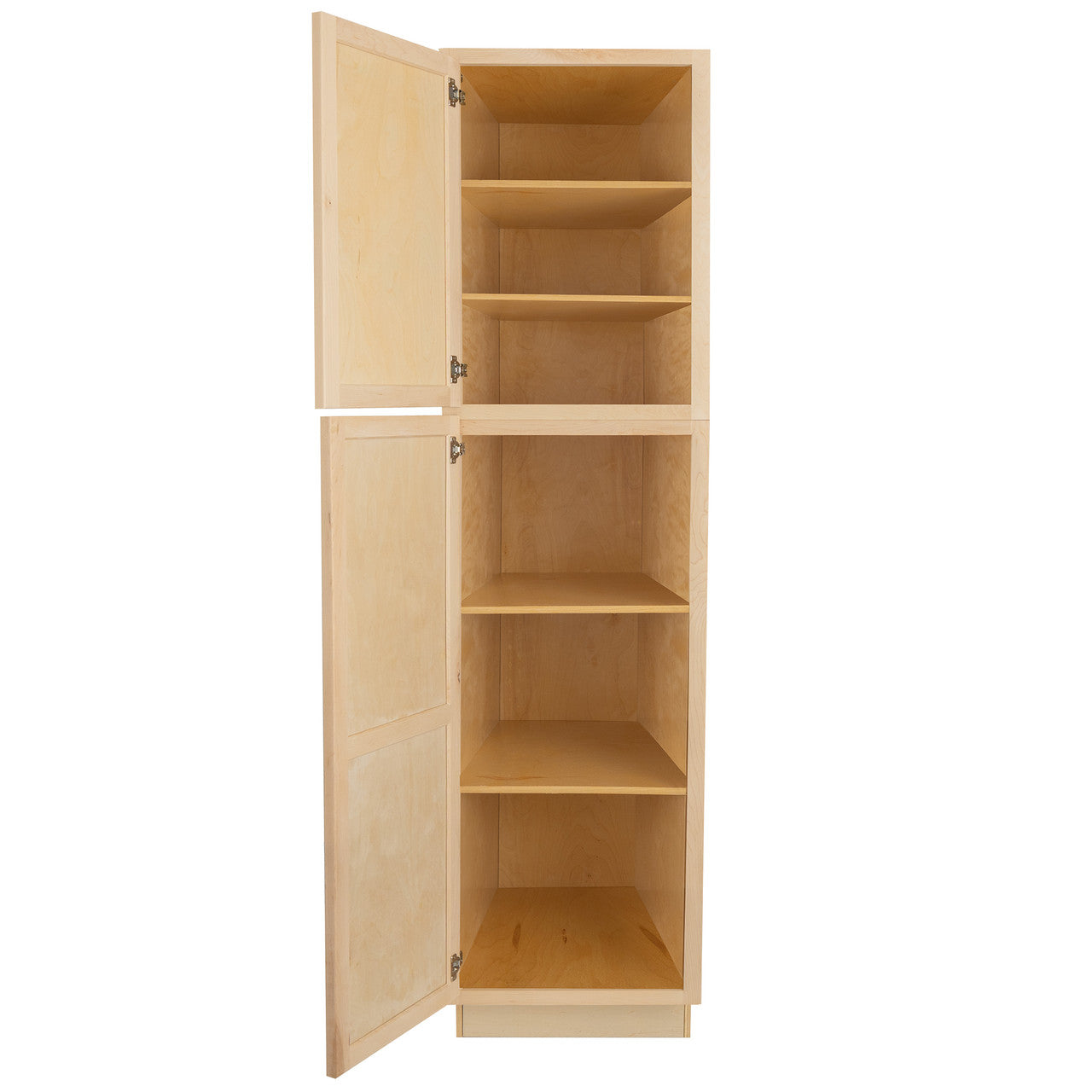 Maple Wood Shaker Pantry x 84" H 24" W RV Cabinets