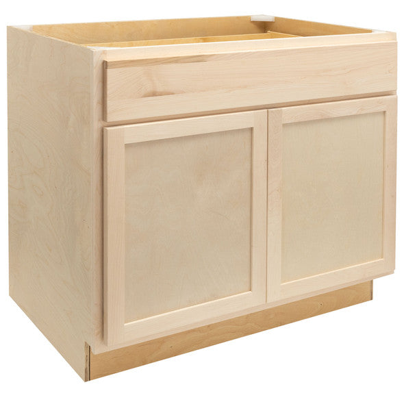Maple Wood Shaker Double Door Base 36" W RV Cabinets