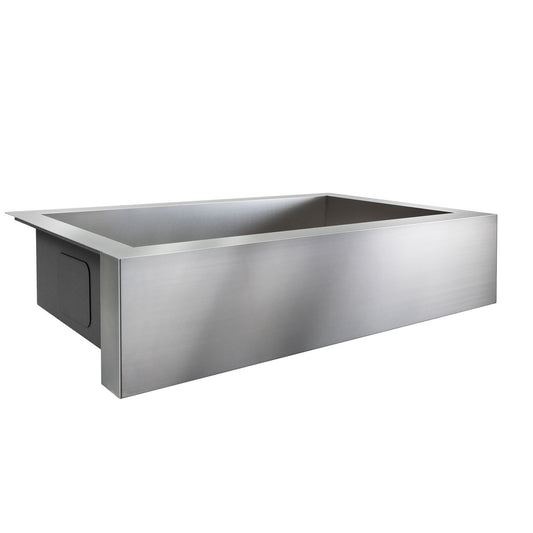 RV Farmhouse Sink 25" x 18" Deep Basin Stainless Steel